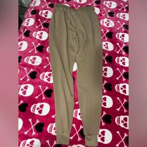 -khaki sweatpants no tag! no brand! tan loungewear 
-size S Men’s